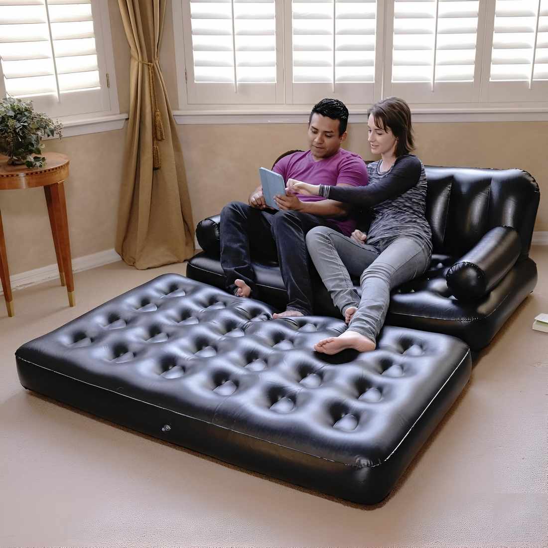 SOFÁ INFLABLE MULTIUSOS